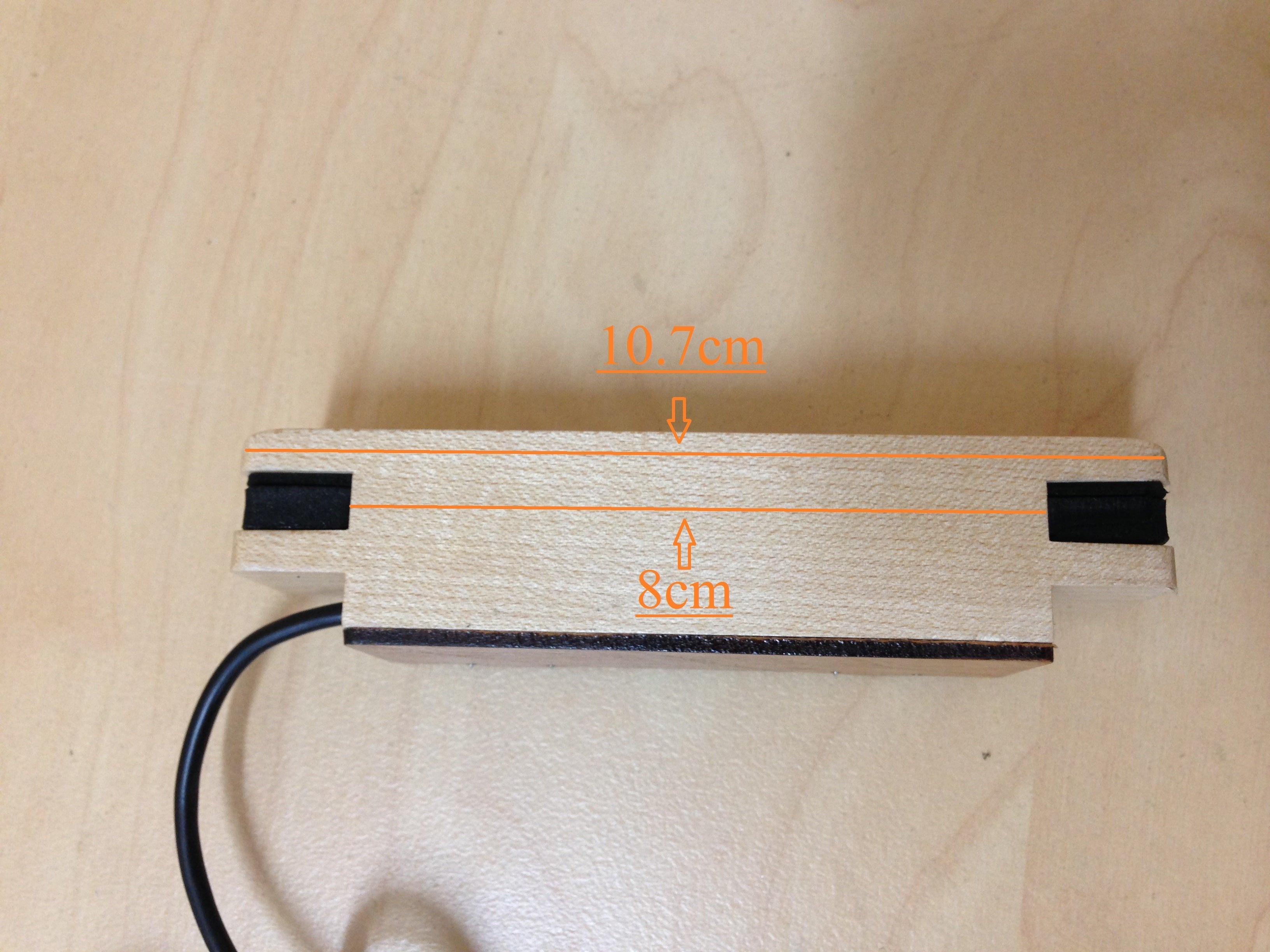 Adeline AD39T Passive Soundhole Folk Guitar Pickup, Volume & Tone Adjustable