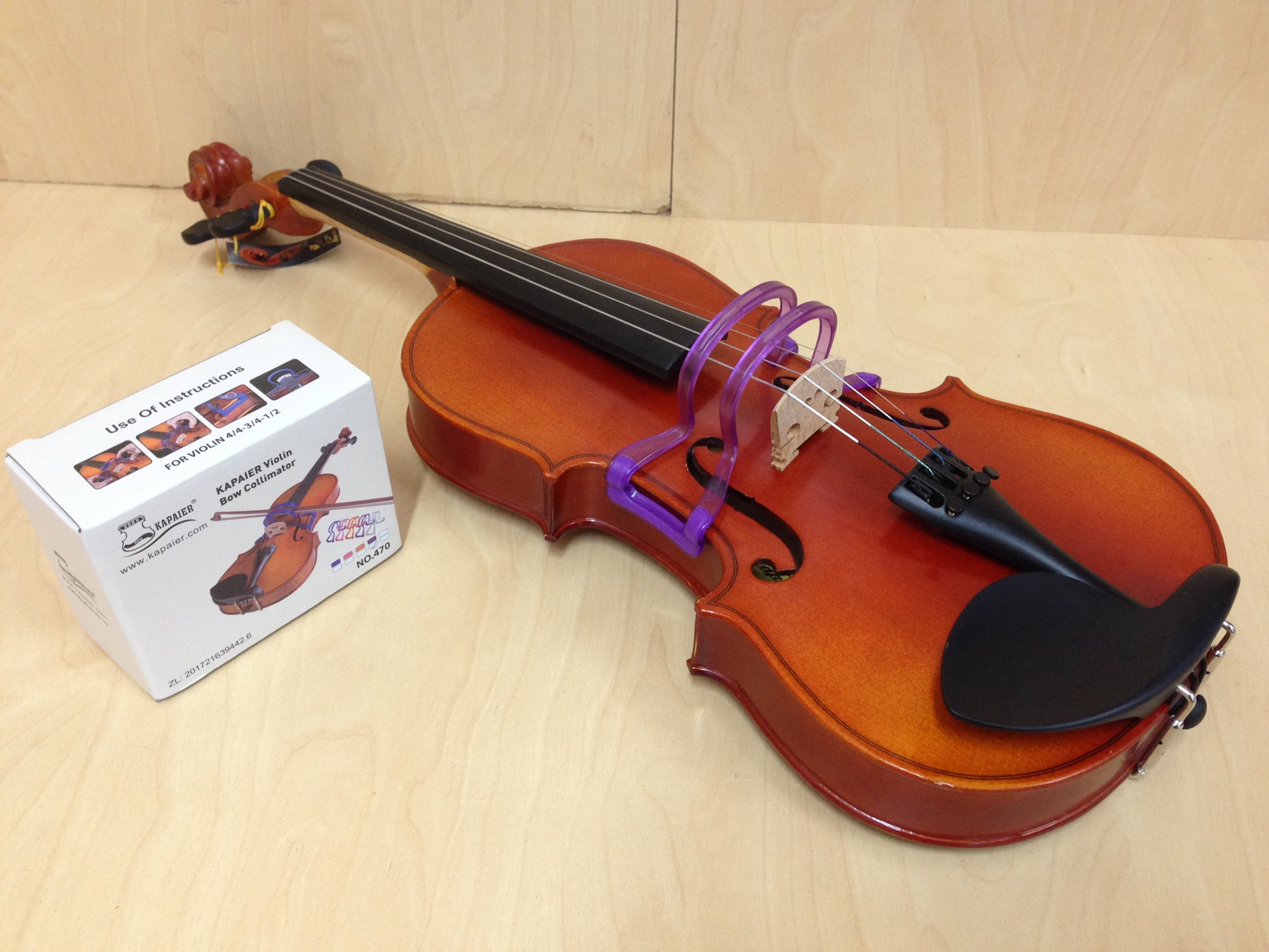 Kapaier 470/480-PP Violin Bow Collimator - 4/4, 3/4, 1/2 ,1/4, 1/8, 1/10