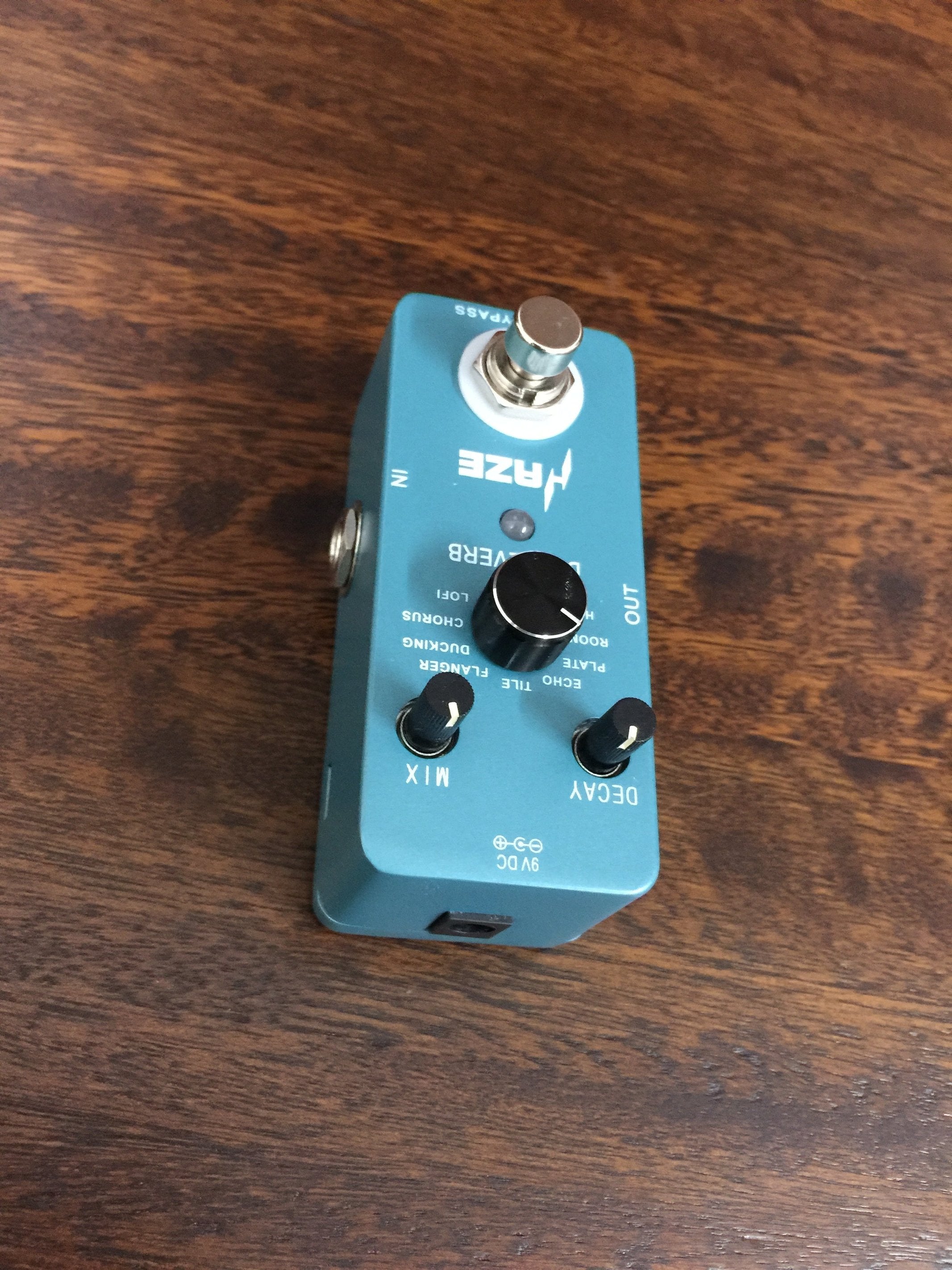 Haze DigReverb Guitar Pedal 9 Reverb Model
