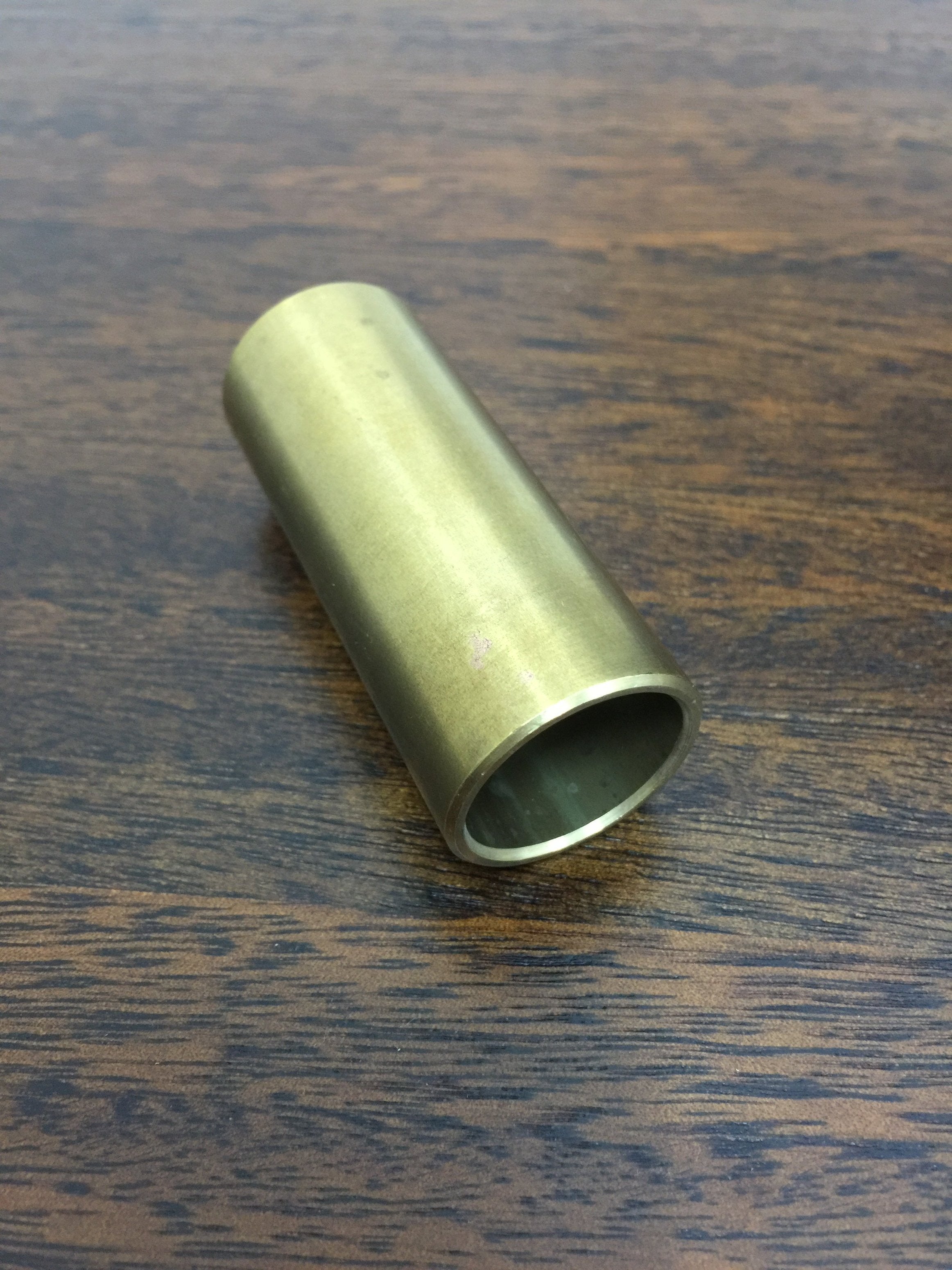 Haze HS201BS Brass Guitar Slide - Medium/Large