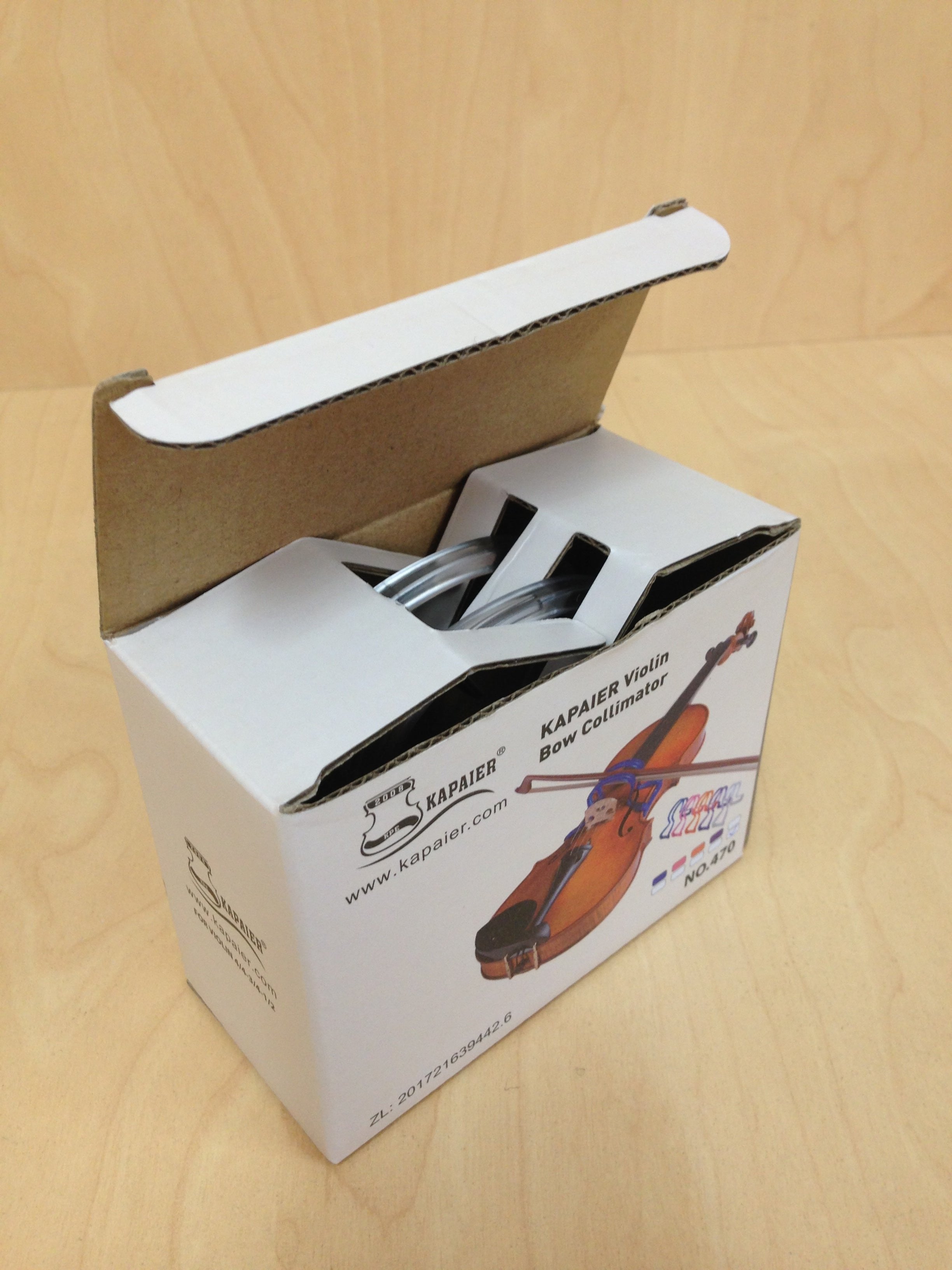 Kapaier 470/480CL Violin Bow Collimator - 4/4, 3/4, 1/2 ,1/4, 1/8, 1/10