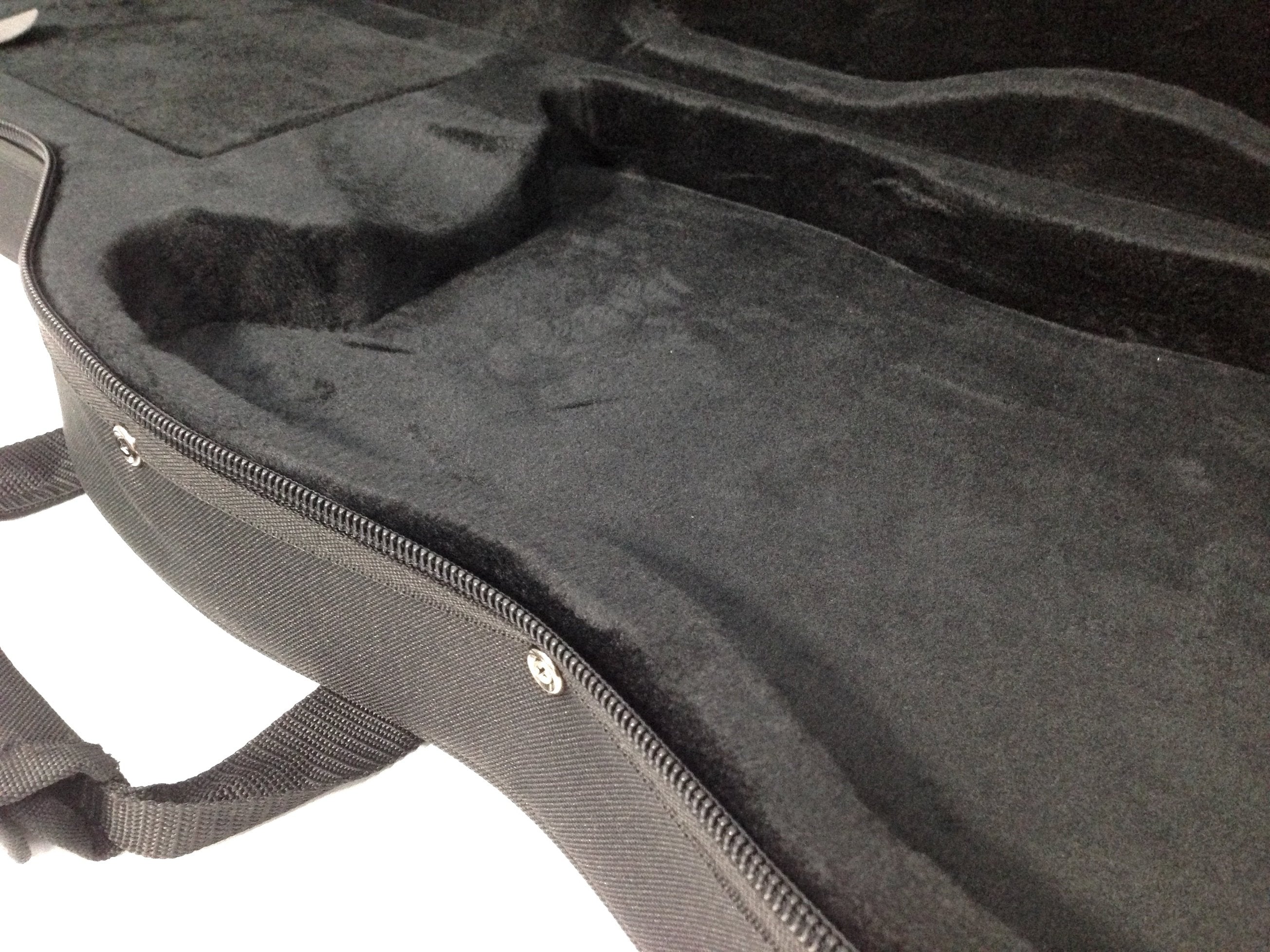 Haze E10 ST/TL Electric Guitar Ultra-Lightweight Hard Foam Case - Backpack Straps, Black