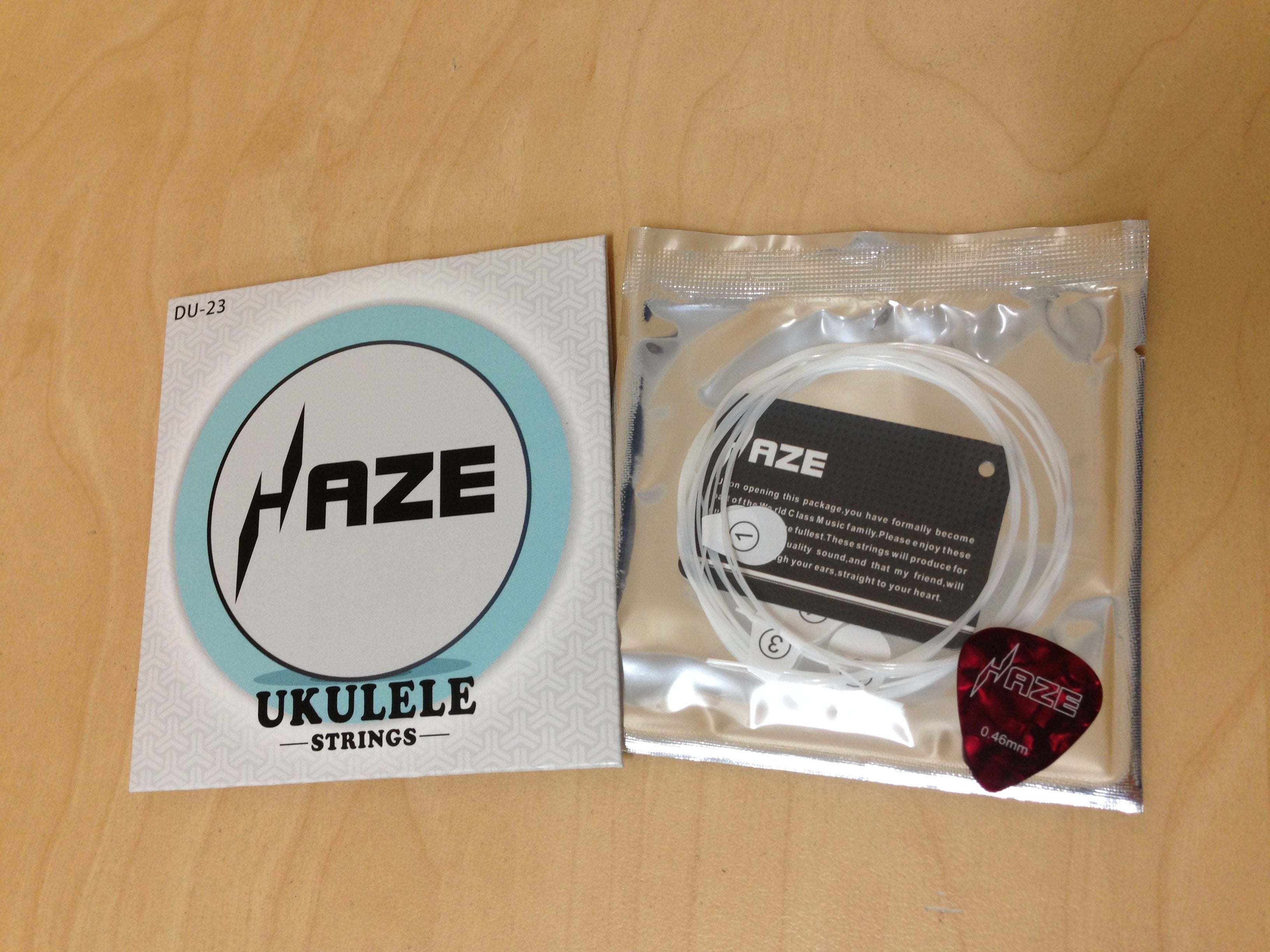 Haze DU23 Ukulele Nylon String for + 1 Pick