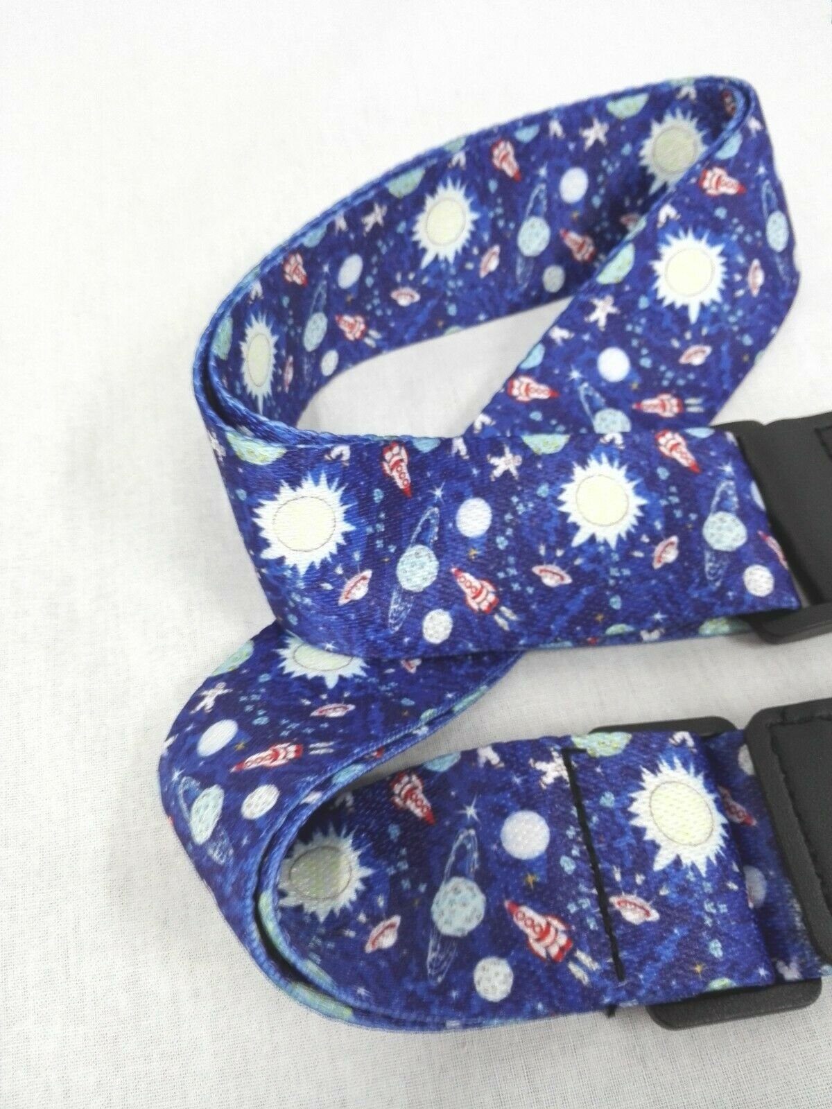 Ukulele Shoulder Strap, Multi-Pattern, Length Adjustable+3 Picks & 1 Pick-Holder, UKSTRP02