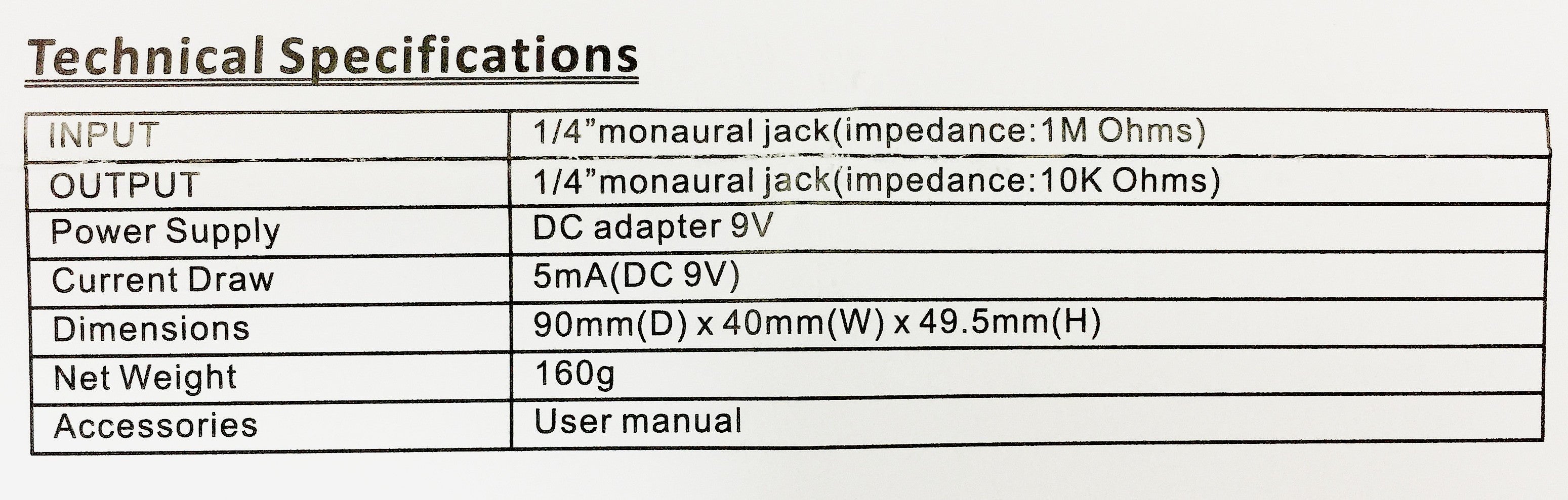 Haze Tremolo Guitar Pedal TREMOLO