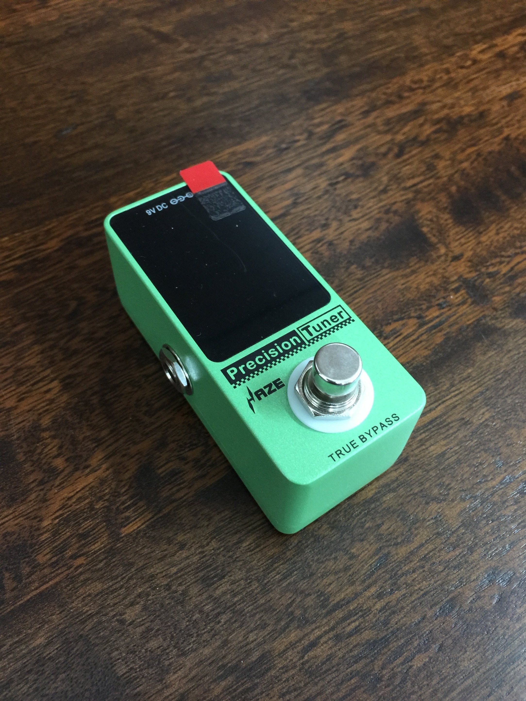 Haze PRECISIONTUNER Chromatic Tuner Pedal - True Bypass & Precision LED Display