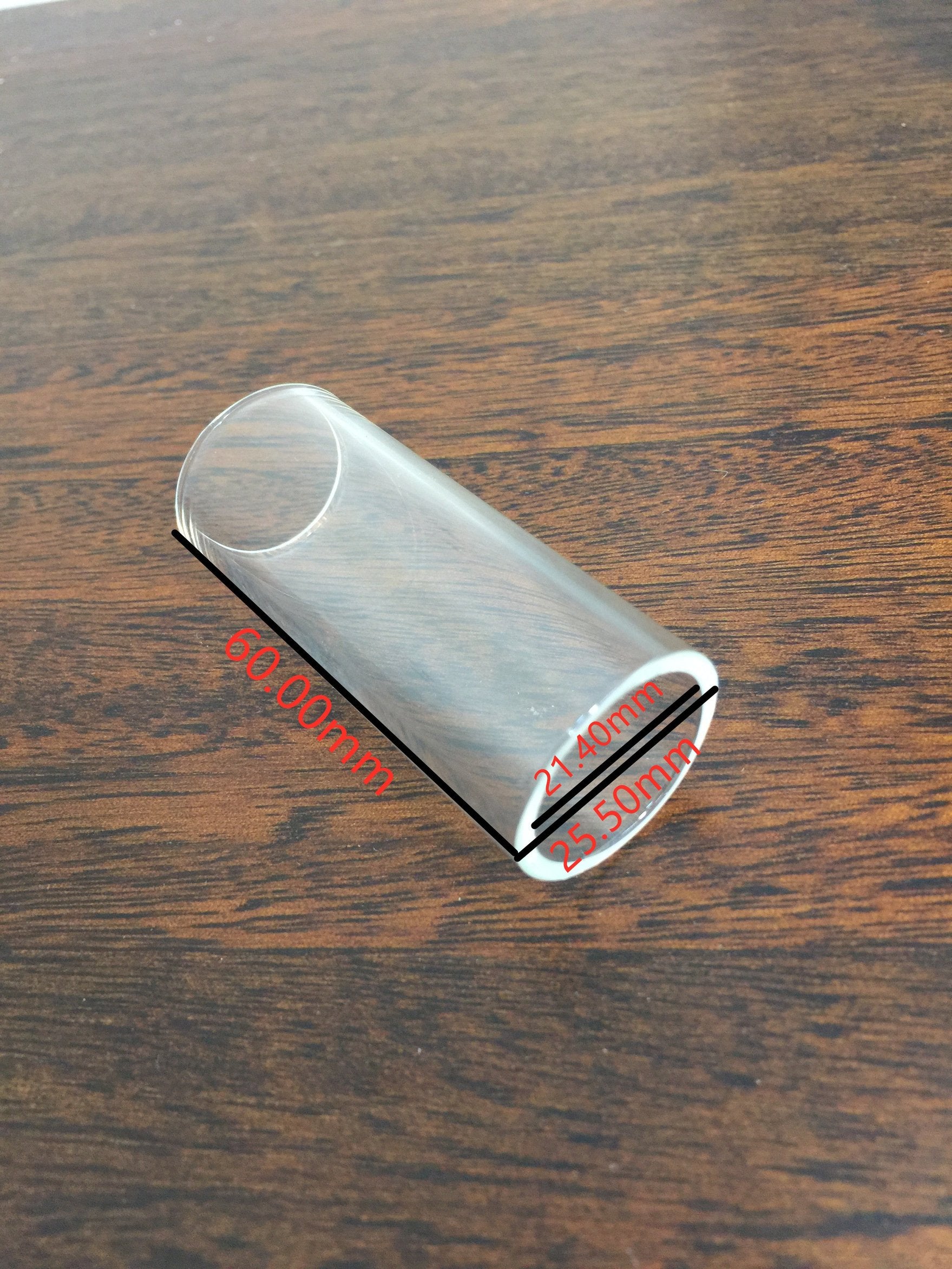 Haze HS102BGS Glass Guitar Slide - Medium