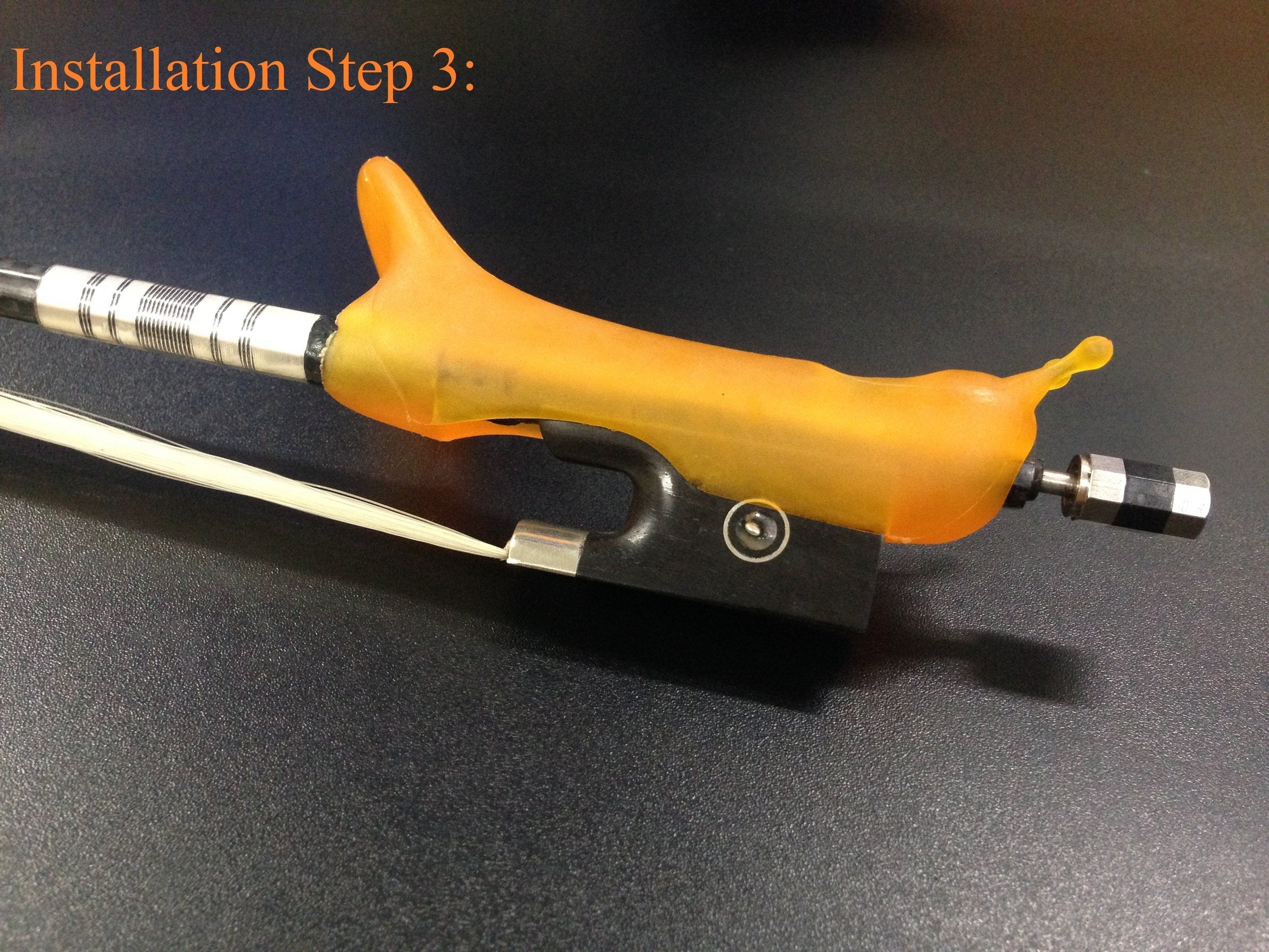 Kapaier 515BL Violin Bow Grip Partners for Sizes 1/8 to 4/4 - Blue