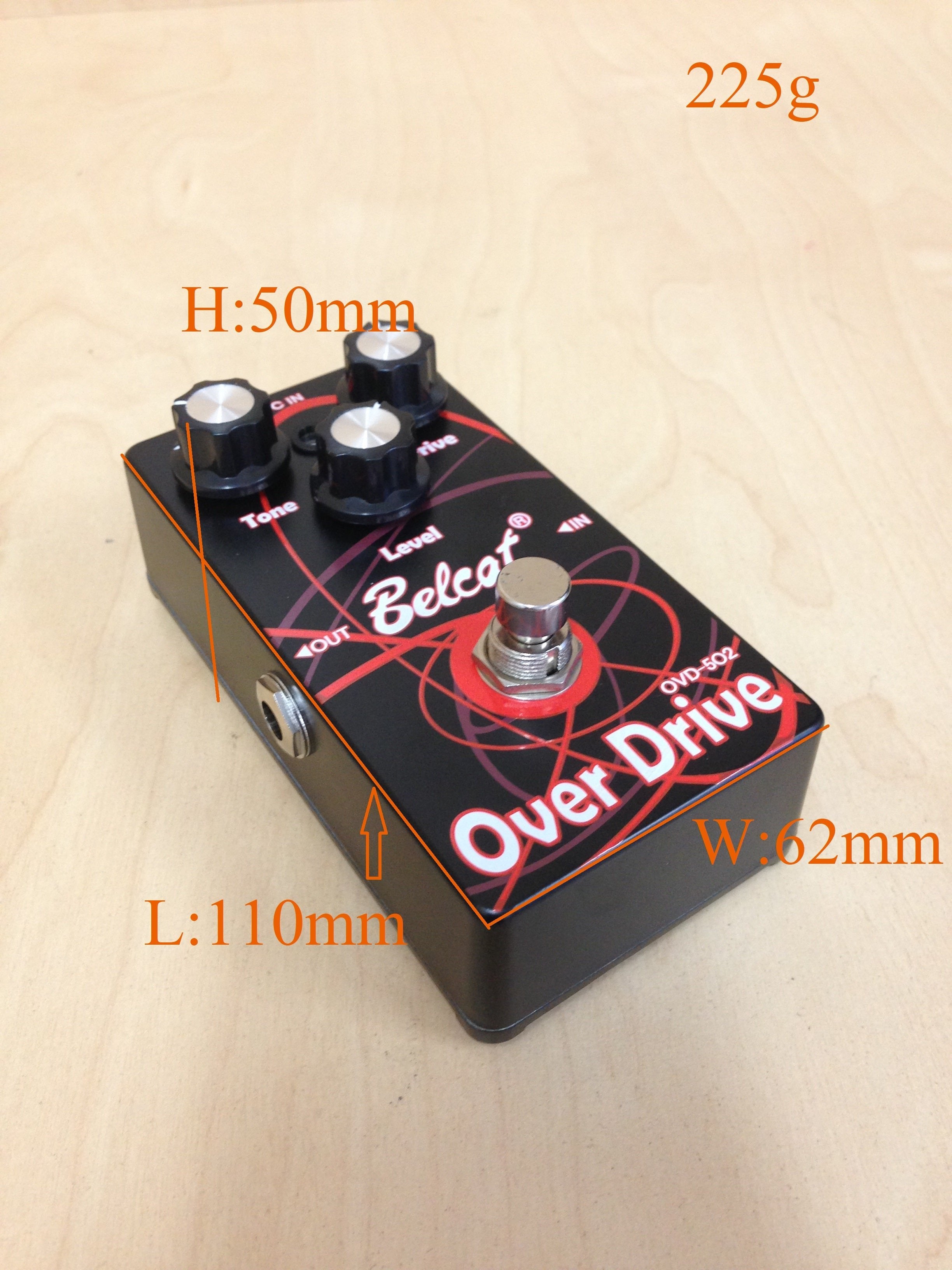 Belcat OVD502 Over Drive Effects Pedal