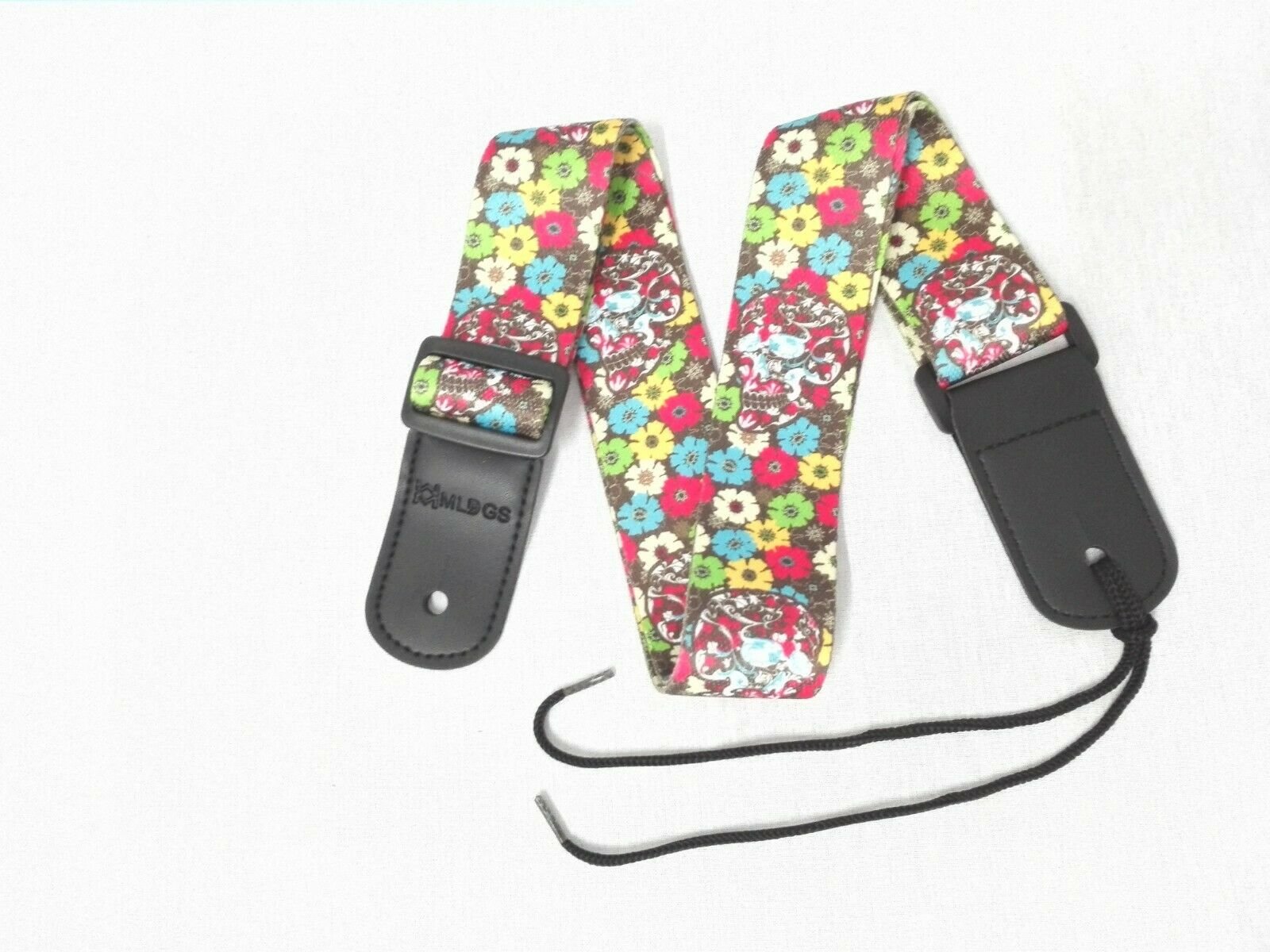 Ukulele Shoulder Strap, Multi-Pattern, Length Adjustable+3 Picks & 1 Pick-Holder, UKSTRP02