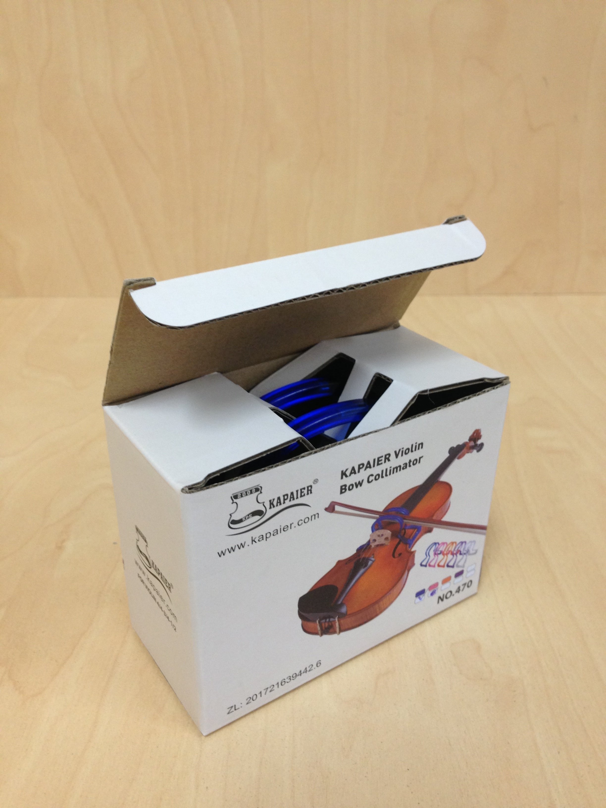 Kapaier 470/480BL Violin Bow Collimator - 4/4, 3/4, 1/2 ,1/4, 1/8, 1/10